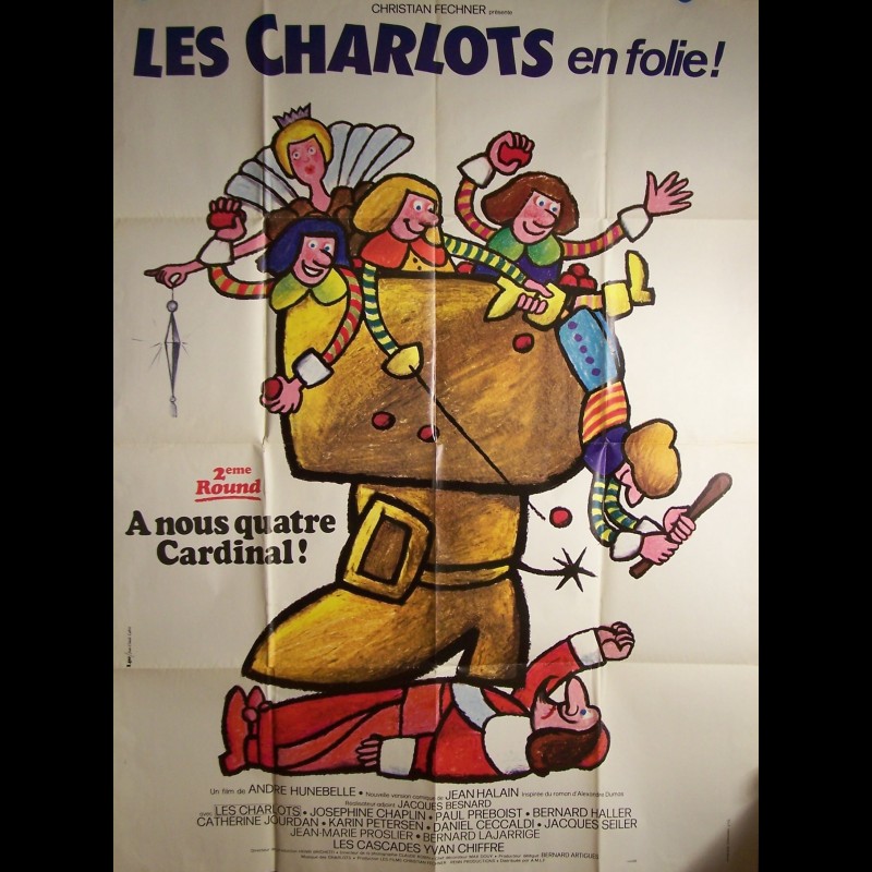 Affiche du film A NOUS QUATRE CARDINAL - CINEMAFFICHE