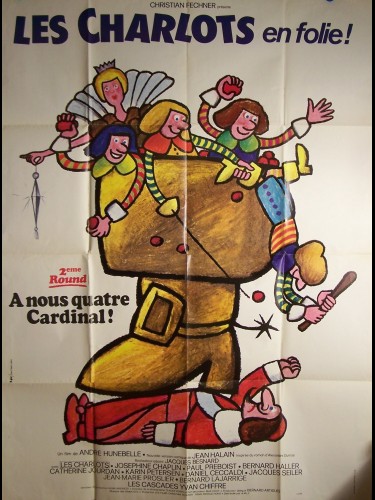 Affiche du film A NOUS QUATRE CARDINAL