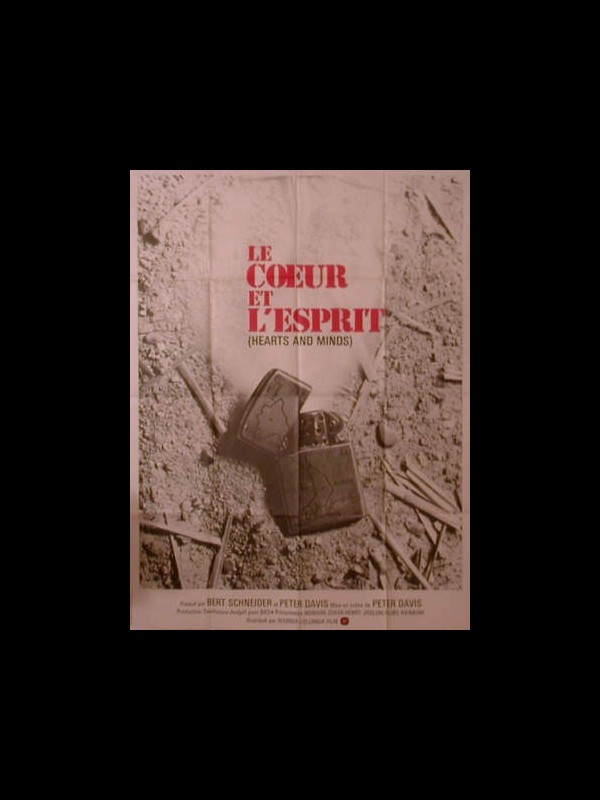 Affiche du film LE CŒUR ET L'ESPRIT - HEARTS AND MINDS