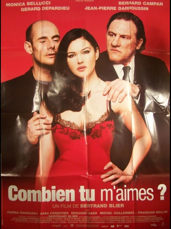 Affiche du film COMBIEN TU M'AIMES