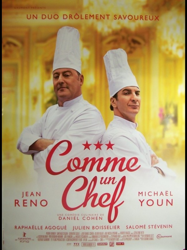 Affiche du film COMME UN CHEF (AFFICHE ROULÉE)