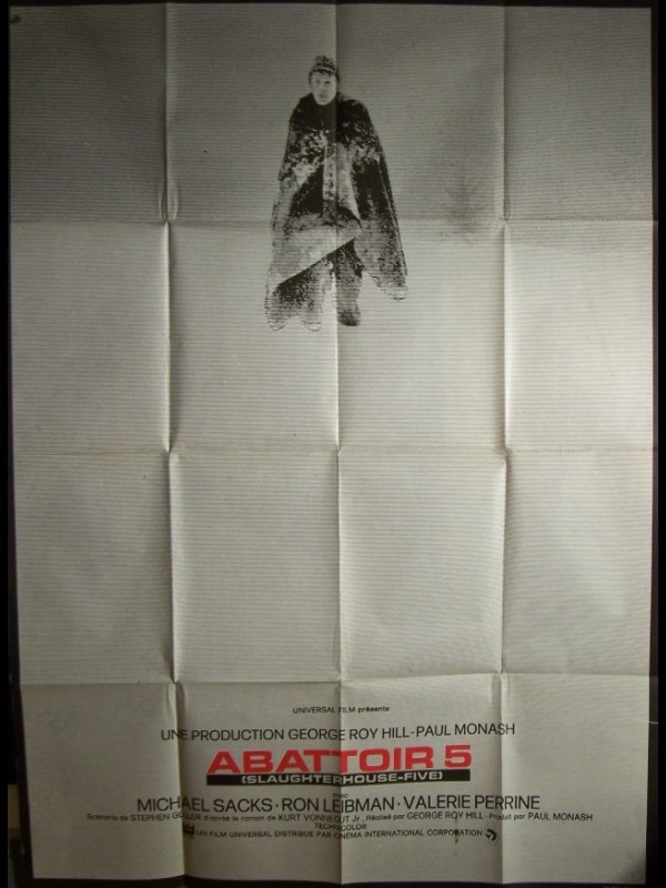 Affiche du film ABATTOIR 5 - SLAUGHTERHOUSE-FIVE
