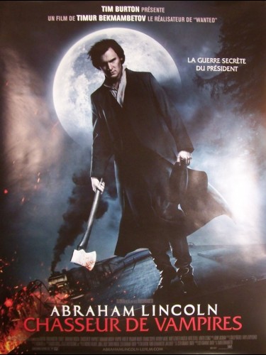 Affiche du film ABRAHAM LINCOLN CHASSEUR DE VAMPIRES