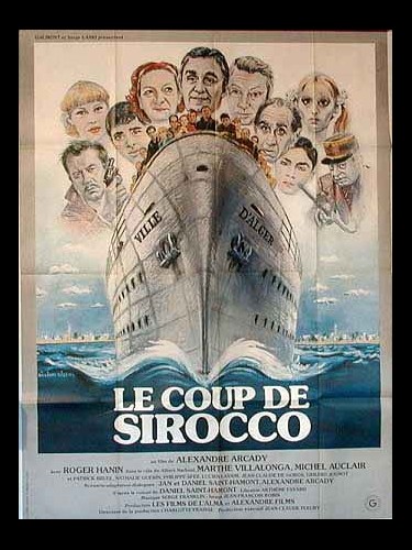 Affiche du film LE COUP DE SIRROCO