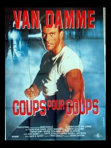 Affiche du film COUPS POUR COUPS - Titre original : DEATH WARRANT