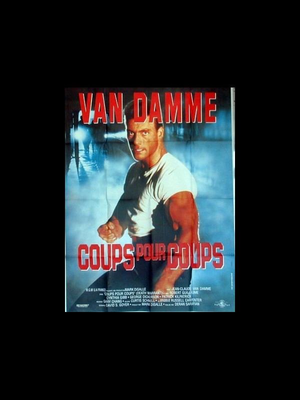 Affiche du film COUPS POUR COUPS - Titre original : DEATH WARRANT
