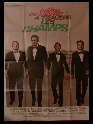 Affiche du film LA COURSE DU LIEVRE A TRAVERS LES CHAMPS