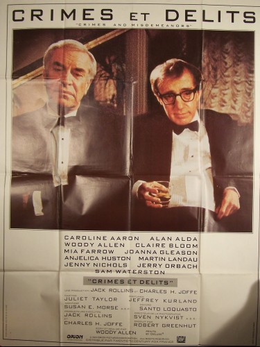 Affiche du film CRIMES ET DELITS