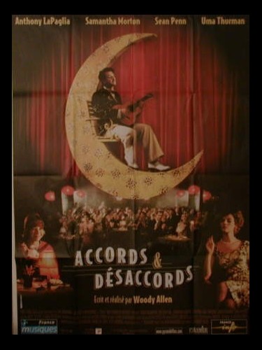 Affiche du film ACCORDS ET DESACCORDS - Titre original : SWEET AND LOWDOWN
