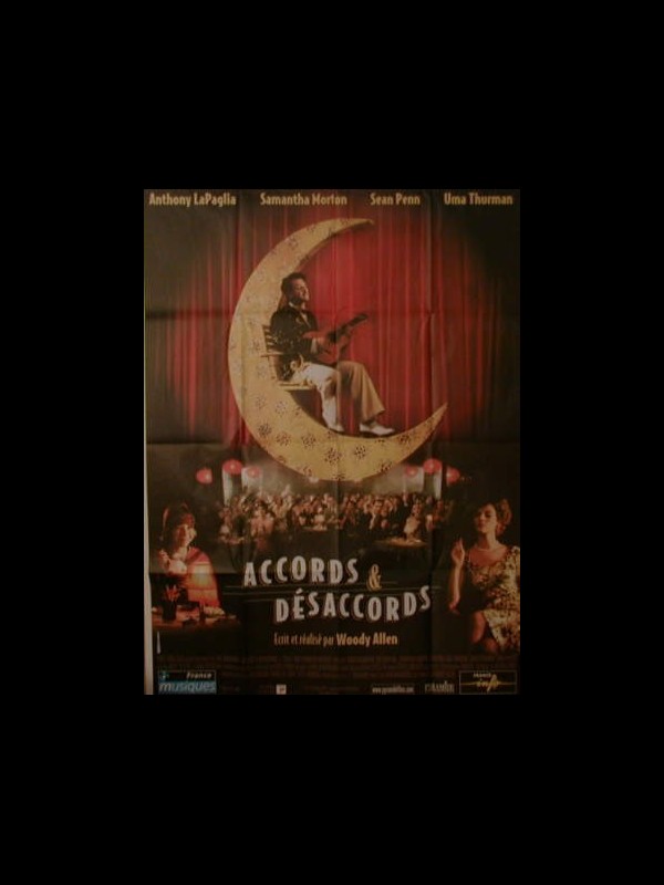 Affiche du film ACCORDS ET DESACCORDS - Titre original : SWEET AND LOWDOWN