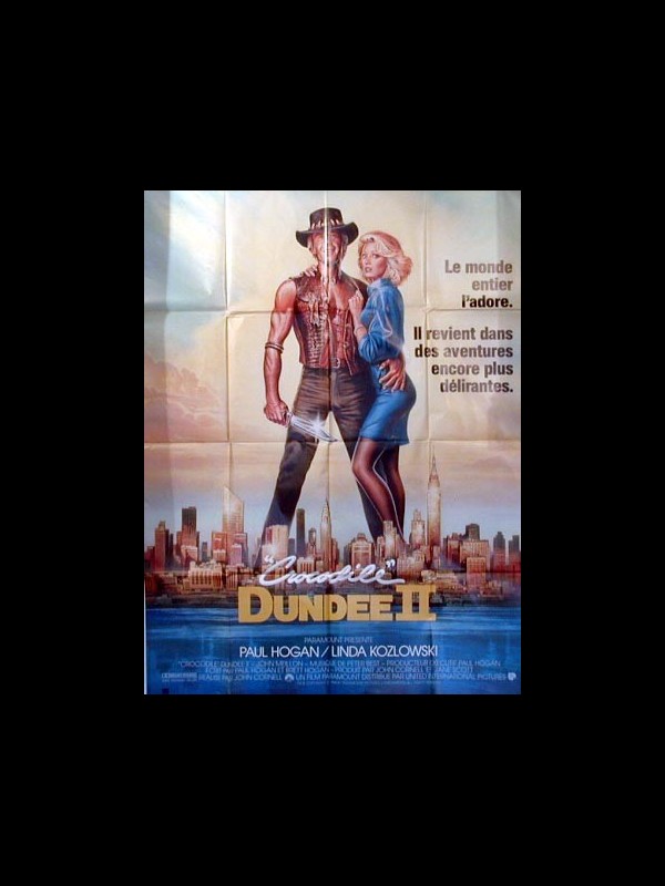 Affiche du film CROCODILE DUNDEE 2