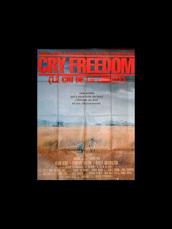 Affiche du film CRY FREEDOM