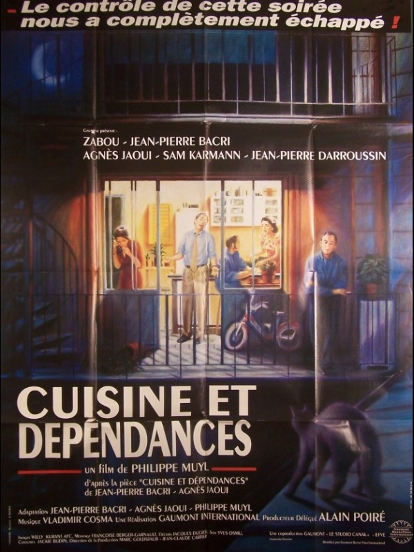 Affiche du film CUISINE ET DEPENDANCES