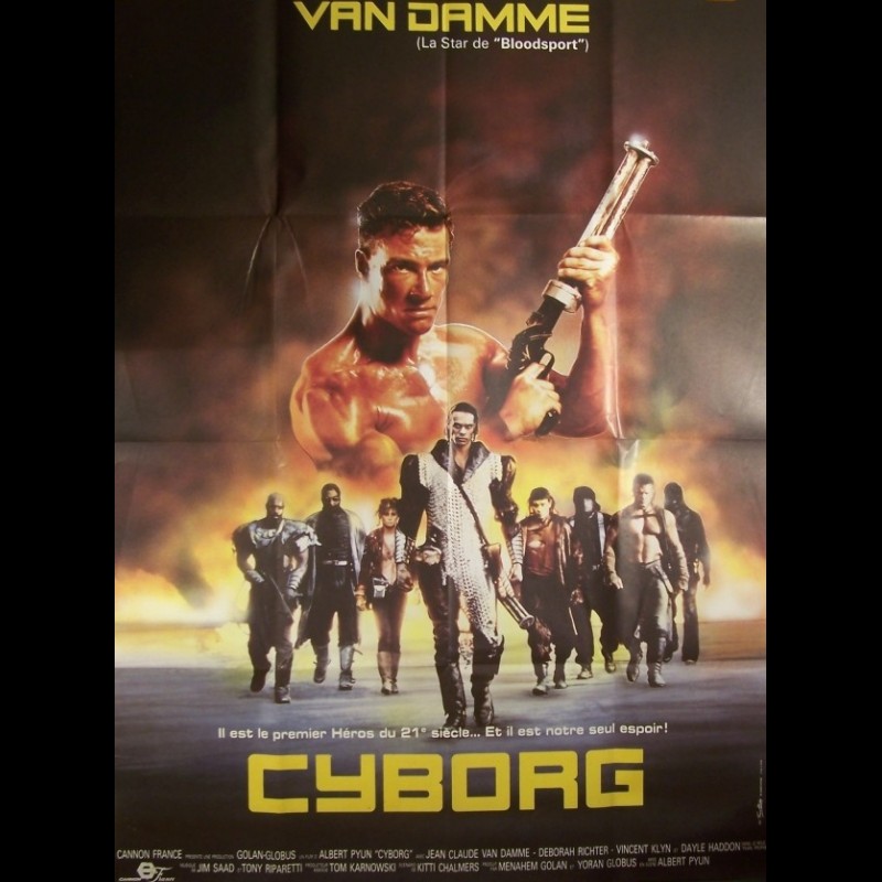 Jean Claude Van Damme Cyborg Film Complet En Francais Affiche du film CYBORG - CINEMAFFICHE