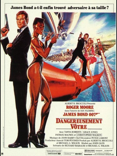 Affiche du film DANGEREUSEMENT VOTRE JAMES BOND - A VIEW TO A KILL