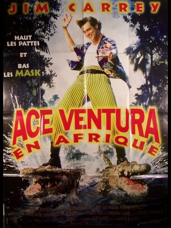Affiche du film ACE VENTURA EN AFRIQUE - ACE VENTURA: WHEN NATURE CALLS
