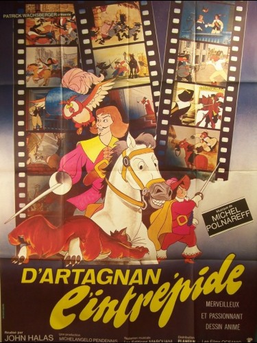 Affiche du film D'ARTAGNAN L'INTREPIDE - Titre original : THE THREE MUSKETERS