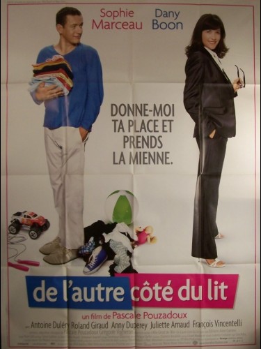 Affiche du film DE L'AUTRE COTE DU LIT