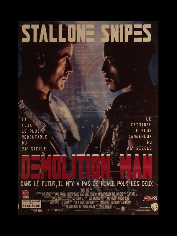 Affiche du film DEMOLITION MAN