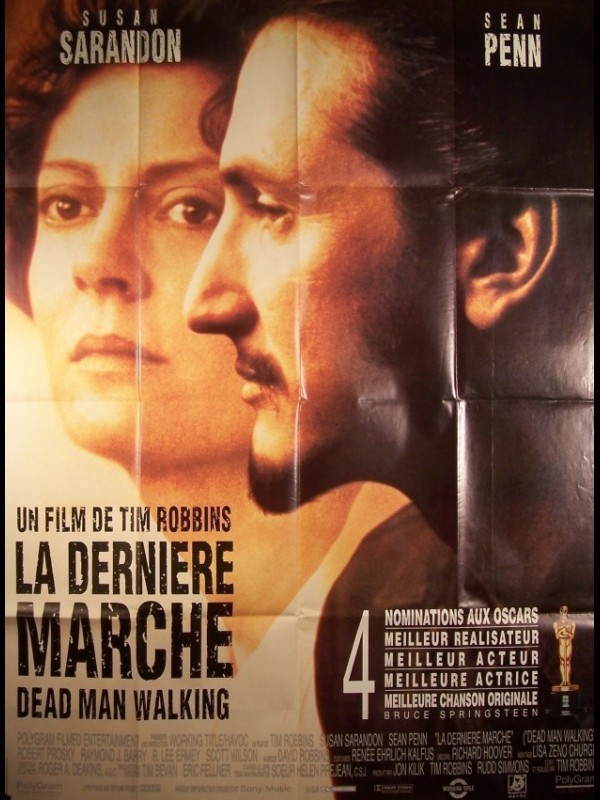 Affiche du film DERNIERE MARCHE (LA) - DEAD MAN WALKING