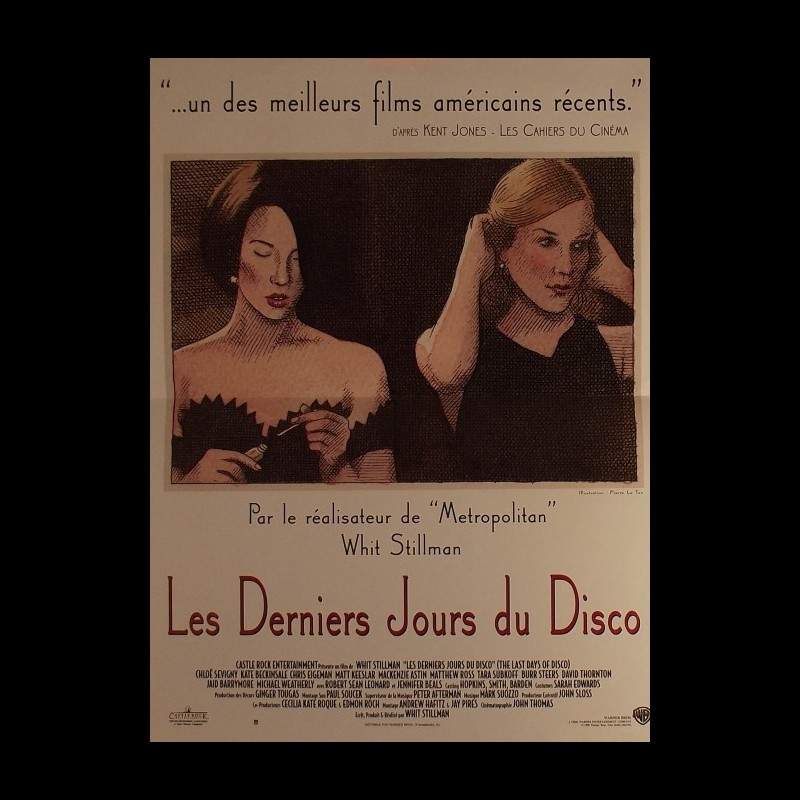 Affiche du film DERNIERS JOURS DU DISCO (LES) - THE LAST DAYS OF DISCO - Les Derniers Jours Du Disco Musique