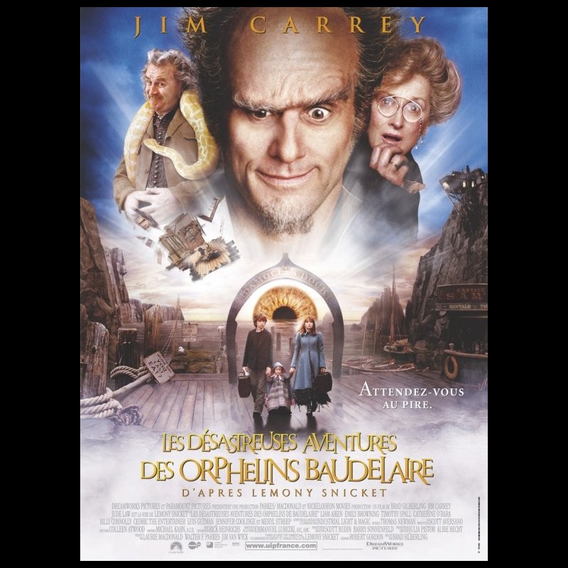 Les Désastreuses Aventures Des Orphelins Baudelaire Fin Affiche du film DESASTREUSES AVENTURES DES ORPHELINS BAUDELAIRE (LES