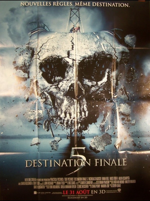 Affiche du film DESTINATION FINALE 5 - FINAL DESTINATION 5