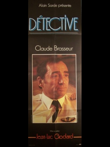 Affiche du film DETECTIVE-CLAUDE BRASSEUR-