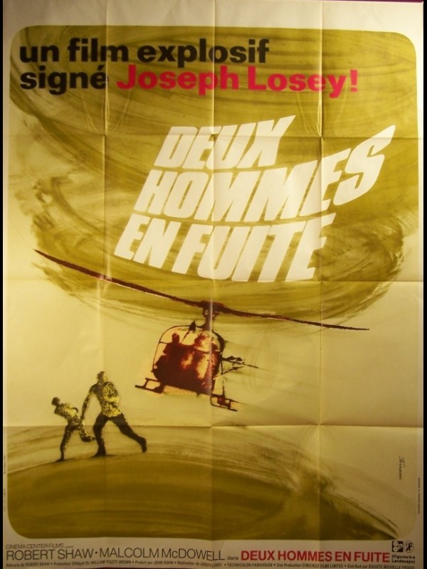 Affiche du film DEUX HOMMES EN FUITE - FIGURES IN A LANDSCAPE