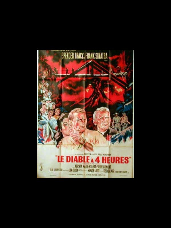 Affiche du film DIABLE A 4 HEURES (LE) - THE DEVIL AT 4 O'CLOCK