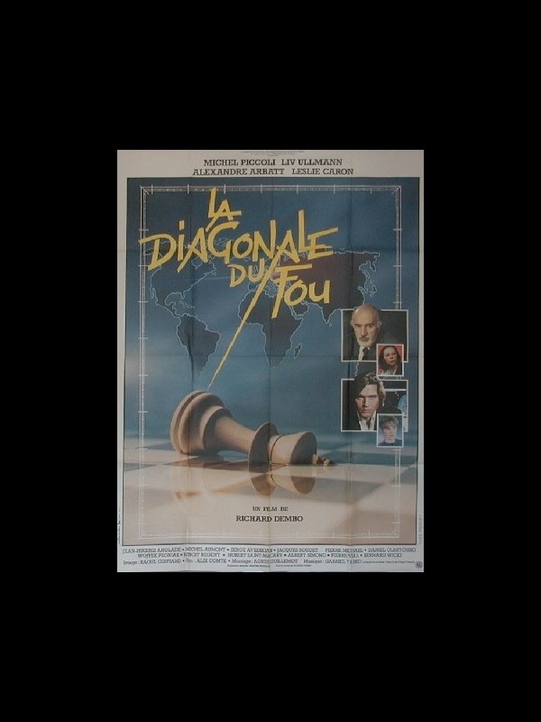 Affiche du film DIAGONALE DU FOU (LA)