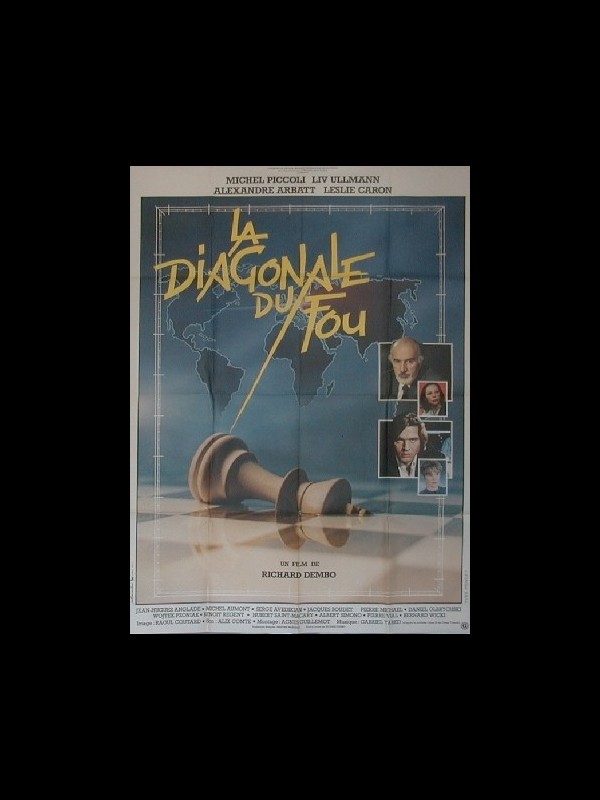 Affiche du film DIAGONALE DU FOU (LA) - CINEMAFFICHE