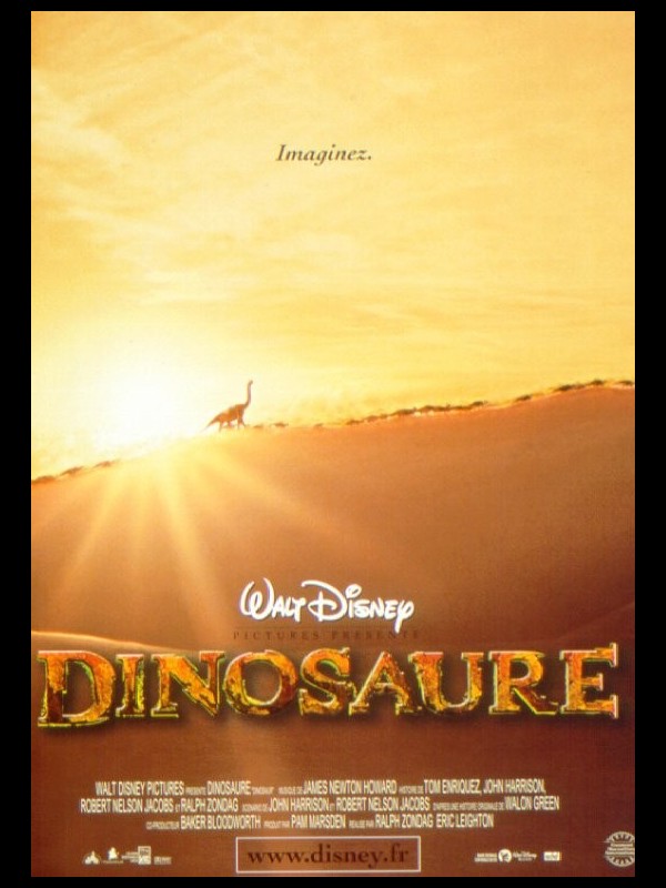 Affiche du film DINOSAURES