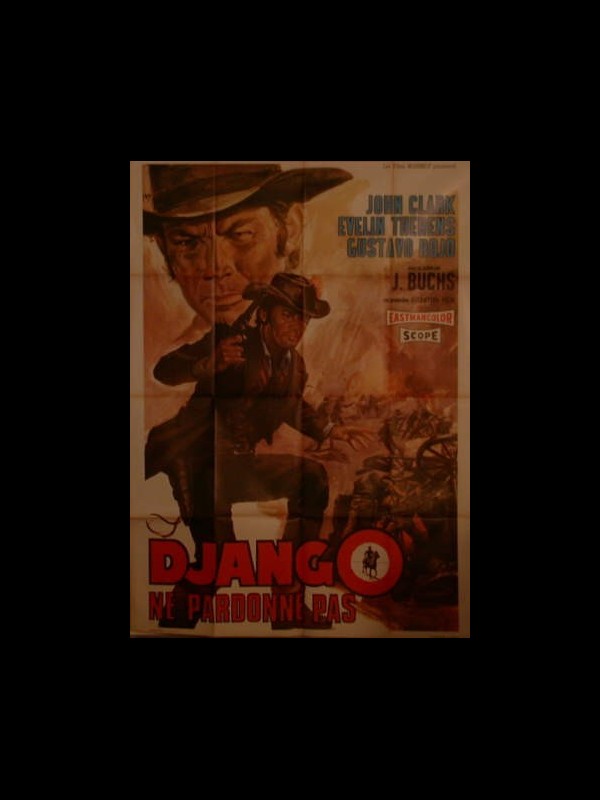 Affiche du film DJANGO NE PARDONNE PAS