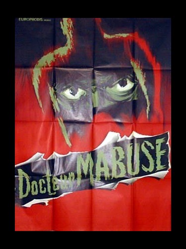 Affiche du film DOCTEUR MABUSE - Titre original : DOCTEUR MABUSE DER SPIELER