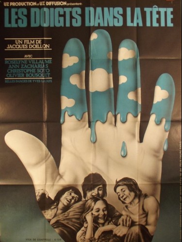 Affiche du film LES DOIGTS DANS LA TETE