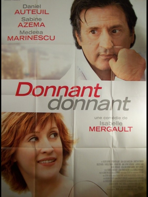 Affiche du film DONNANT DONNANT