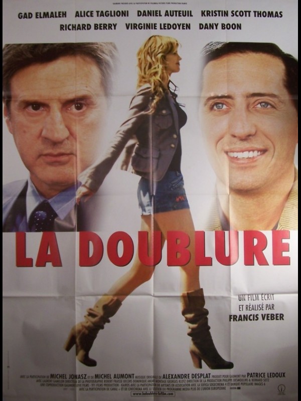 Affiche du film LA DOUBLURE