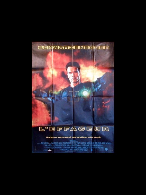 Affiche du film L'EFFACEUR - Titre original : ERASER
