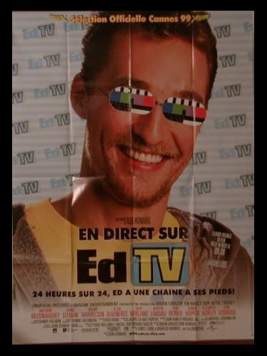 Affiche du film EN DIRECT SUR ED TV - EDTV