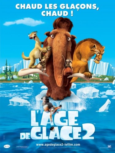 Affiche du film AGE DE GLACE (L') 2 - ICE AGE 2 : THE MELTDOWN