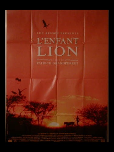 Affiche du film L'ENFANT LION