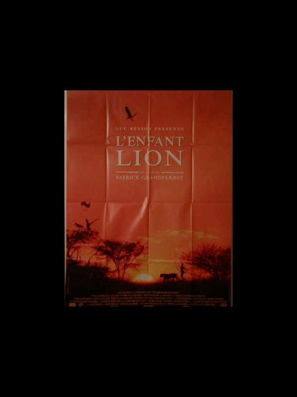 Affiche du film L'ENFANT LION