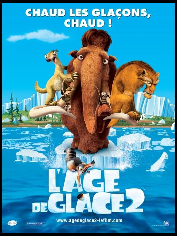 Affiche du film AGE DE GLACE 2 (L) - ICE AGE 2 : THE MELTDOWN