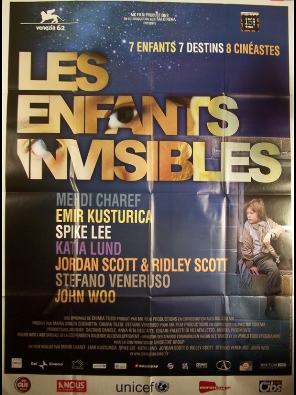 Affiche du film ENFANTS INVISIBLES (LES) - ALL THE INVISIBLE CHILDREN