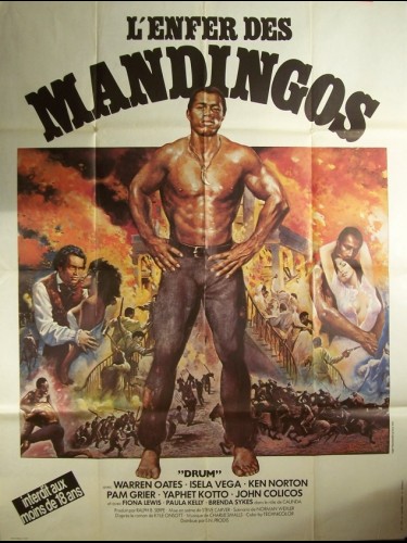 Affiche du film ENFER DES MANDIGOS (L') - DRUM