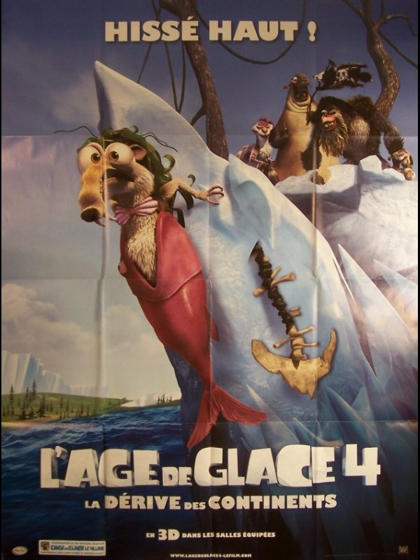 Affiche du film AGE DE GLACE 4