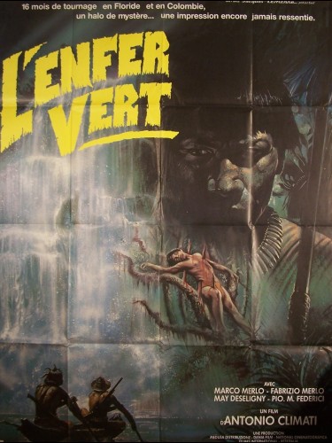 Affiche du film L'ENFER VERT