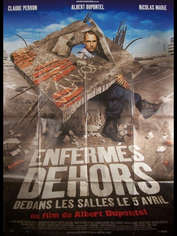 Affiche du film ENFERMES DEHORS