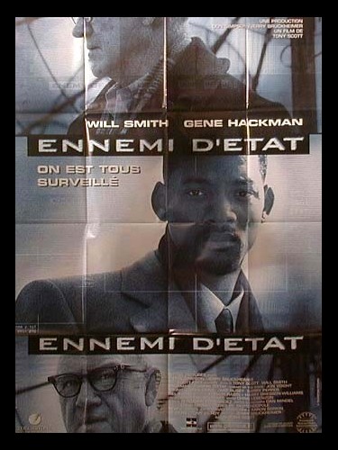 Affiche du film ENNEMI D'ETAT - Titre original : ENEMY OF THE STATE